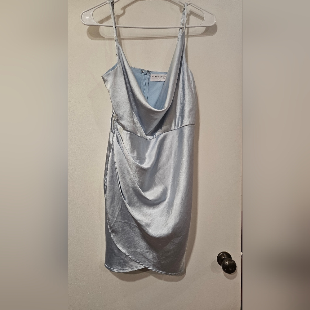 Native Daughters Blue Mini Dress - Picture 2 of 7